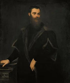 Republic Of Venice Prints: Portrait of Lorenzo Soranzo (1519-1575), 1553. Artist: Tintoretto, Jacopo (1518-1594)
