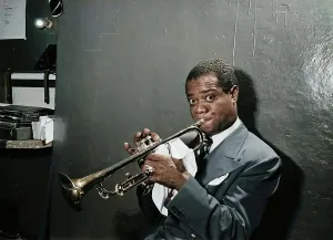 Bill Gottlieb Prints: Portrait of Louis Armstrong, Aquarium