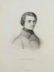 Portrait of Louis Blanc (1811-1882), 1845. Creator: Anonymous Portrait of Louis Blanc (1811-1882), 1845. Creator: Anonymous