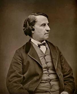 Albumin Photo Gallery: Portrait of Louis Blanc (1811-1882), ca 1873-1877. Creator: Carjat
