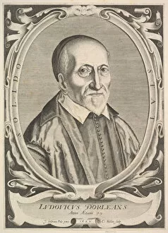 Portrait of Louis d Orléans, 1622. Creator: Claude Mellan
