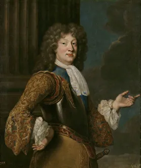The Well Beloved Prints: Portrait of Louis, Grand Dauphin of France. Artist: Troy, Francois, de (1645-1730)