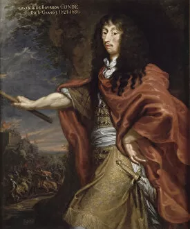 Egmont Gallery: Portrait of Louis II de Bourbon (1621-1686), Second Half of the 17th cen