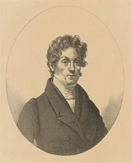 Pierre Roch 1789 1872 Prints: Portrait of Louis-Jacques Milon (1766-1849), 1840s