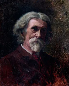 Forehead Prints: Portrait of Louis John Steele, c1910. Creator: Charles Frederick Goldie