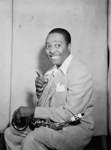 Paramount Theatre Prints: Portrait of Louis Jordan, Paramount Theater(?)
