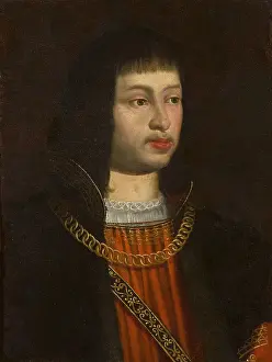 Louis Xi Prints: Portrait of Louis XI of France (1423-1483), 1450. Creator: Anonymous