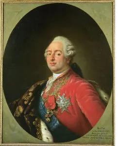 Canvasmaterial Prints: Portrait of Louis XVI (1754-1793), king of France, c1786. Creator: Antoine-Franois Callet