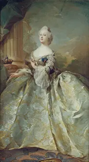 Frederick V Prints: Portrait of Louise of Great Britain (1724-1751)