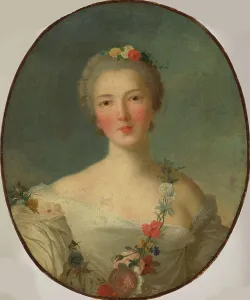 Royal Castle Prints: Portrait of Louise Henriette de Bourbon (1726-1759)
