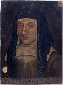 Portrait of Louise Legras, born of Marillac (1591-1622), c1660. Creator: Unknown