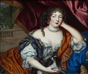 Images Dated 18th April 2017: Portrait of Louise Renee de Penancoet de Kerouaille, Duchess of Portsmouth (1649-1734)