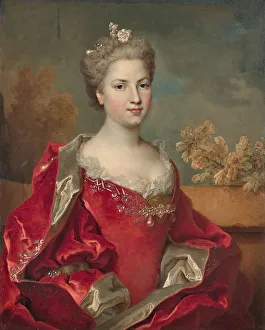 De 1656 1746 Prints: Portrait of Louise de Rohan duchess of Montbazon (1704-1780)