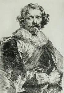 Lucas Vorsterman I Prints: Portrait of Lucas Vorsterman, between circa 1626 and circa 1632. Creator: Anthony van Dyck