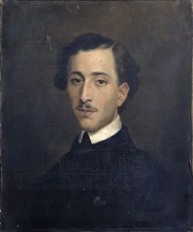 Essayist Prints: Portrait of Lucien-Anatole Prévost-Paradol (1829-1870)