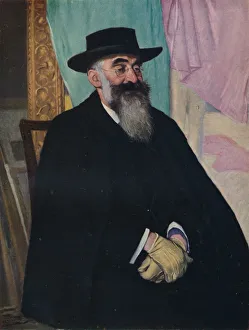 Portrait of Lucien Pissarro, Esq, 1920. Artist: William Strang Portrait of Lucien Pissarro, Esq, 1920. Artist: William Strang