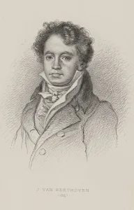 Beethoven Gallery: Portrait of Ludwig van Beethoven (1770-1827), ca 1820