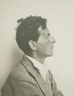 Portraitphotography Prints: Portrait of Ludwig Wittgenstein (1889-1951), c1930. Creator: Nahr, Moritz (1859-1945)