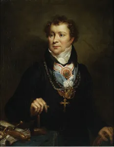 Brodowski Prints: Portrait of Ludwik Osinski (1775-1838)