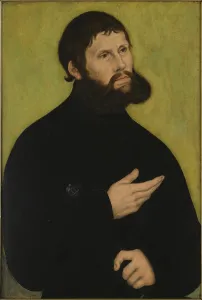 Portrait of Luther (1483-1546) as Junker Jorg, ca 1521