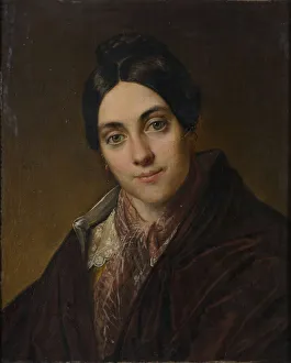 Saratov Prints: Portrait of Lyubov Kornilyevna Makovskaya