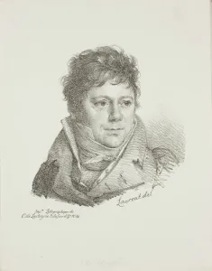 Jean Antoine Laurent Prints: Portrait of M. Chenard, n. d. Creators: Jean Antoine Laurent
