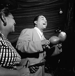 Percussion Prints: Portrait of Machito and Graciella Grillo