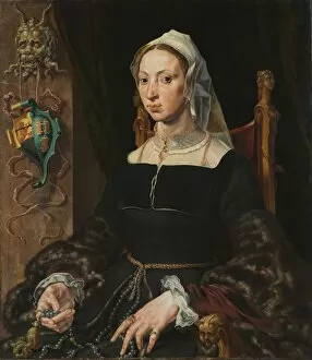Maerten Van Heemskerck Gallery: Portrait of Machtelt Suijs, c. 1540-1545. Creator: Maerten van Heemskerck (Dutch, 1498-1574)