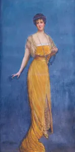 Belle Epoque Gallery: Portrait of Madame Blanche Vesnitch (nee Ulman), 1913. Creator: Beraud, Jean (1849-1936)