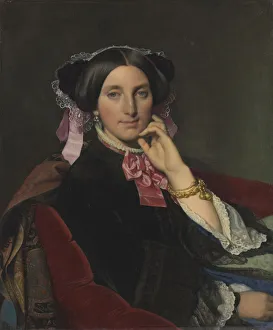 1852 Prints: Portrait of madame Caroline Gonse, 1852