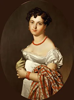 Portrait of Madame Cecile Panckoucke, nee Bochet. Artist: Ingres, Jean Auguste Dominique (1780-1867)