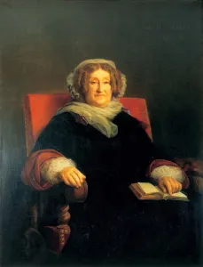 Portrait of Madame Clicquot, nee Ponsardin (1777-1866), Between 1851 and 1860