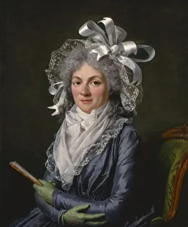 Adélaïde 1749 1803 Prints: Portrait of Madame de Genlis (1746-1830)