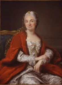 Loir Prints: Portrait of Madame Geoffrin (1699-1777), ca 1760