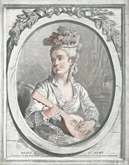 Demarteau Gallery: Portrait of Madame Huet, c18th century. Artist: Gilles Demarteau