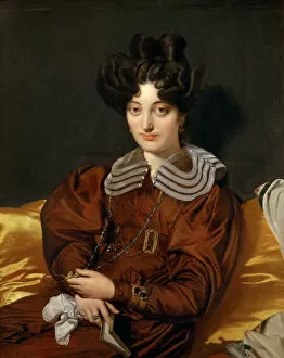 Portrait of Madame Marcotte de Sainte-Marie. Artist: Ingres, Jean Auguste Dominique (1780-1867)