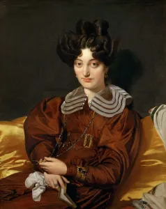 Portrait of Madame Marcotte de Sainte-Marie. Artist: Ingres, Jean Auguste Dominique (1780-1867) Portrait of Madame Marcotte de Sainte-Marie. Artist: Ingres, Jean Auguste Dominique (1780-1867)