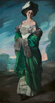 Zuloaga Y Zabaleto Prints: Portrait of Madeleine Picard, 1909. Creator: Zuloaga y Zabaleto, Ignacio (1870-1945)
