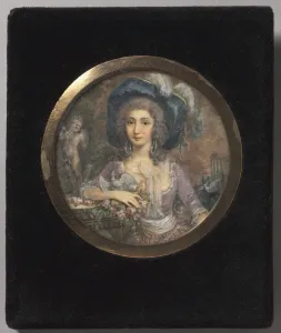 Portrait of Mademoiselle Colombi, 1788. Creator: Jacques Delusee (French, 1757-1833)