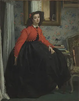 James Jacques Joseph 1836 1902 Prints: Portrait of Mademoiselle L. L. 1864
