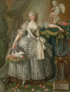 Gerard Prints: Portrait of Mademoiselle Rosalie Duthe (1748-1830)