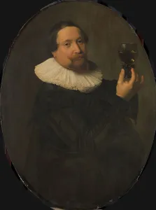 Steward Prints: Portrait of Maerten Rey (1595/96-1632), 1627. Creator: Nicolaes Eliasz Pickenoy