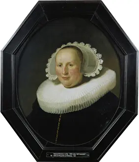 Rembrant Van Rijn Prints: Portrait of Maertgen van Bilderbeecq, 1633. Creator: Rembrandt Harmensz van Rijn