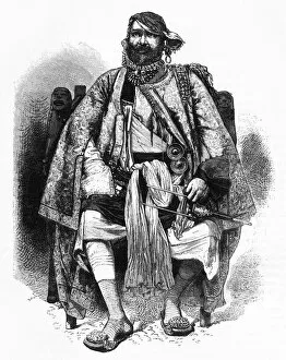 Portrait of the Maharajah of Dholepore, c1891. Creator: James Grant