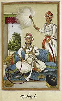 Cross Legged Prints: Portrait of Maharana Javan Singh of Udaipur (r)