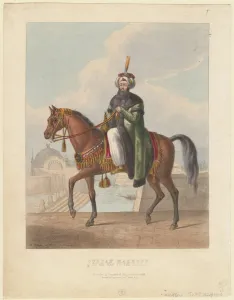 Portrait of Mahmud II (1785-1839), Sultan of the Ottoman Empire, 1829. Artist: Gauci, M