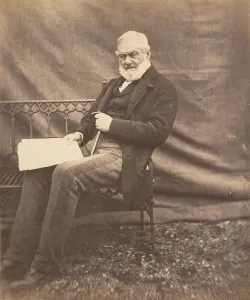 Ross Hartio Prints: Portrait of Major Anderson, ca. 1856-59. Creator: Horatio Ross