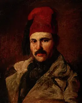 Exile Prints: Portrait of Maksymilian Oborski Wearing a Fez
