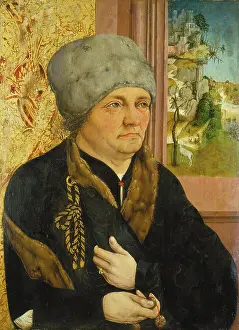 Affluent Prints: Portrait of a Man, 1495-1500. Creator: Wolfgang Beurer
