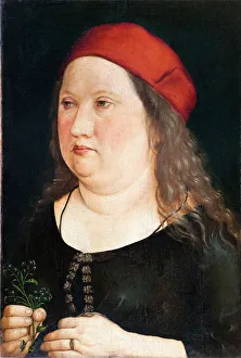 Portrait of a man, 1497. Artist: Durer, Albrecht (1471-1528) Portrait of a man, 1497. Artist: Durer, Albrecht (1471-1528)